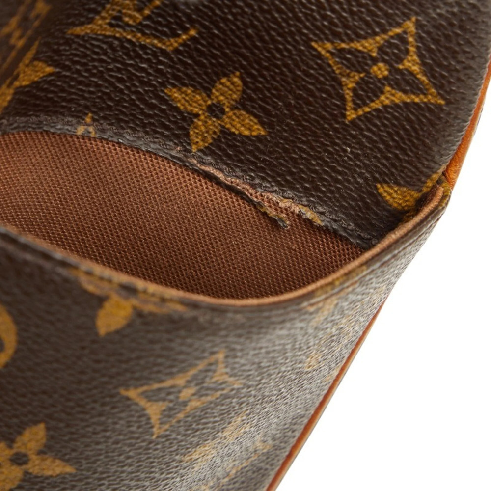 LOUIS VUITTON Brown Monogram Leather Pochette Fanny Pack - Picture 9 of 11